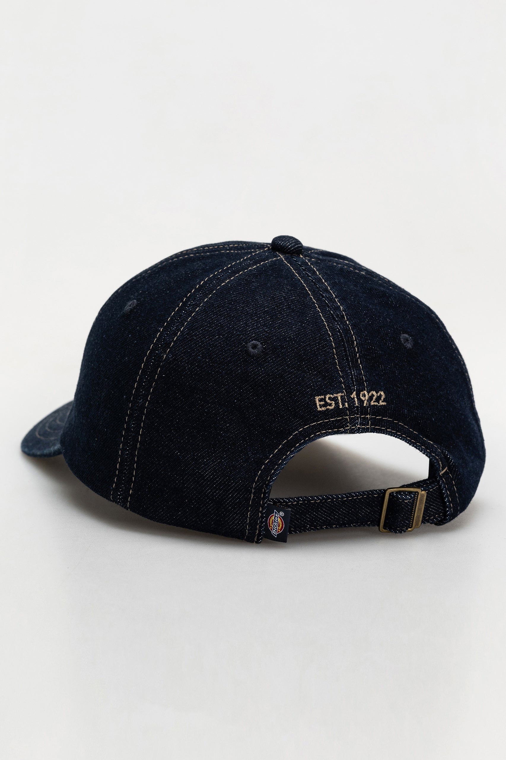 Casquette Strapback en jean - Dark Blue Denim