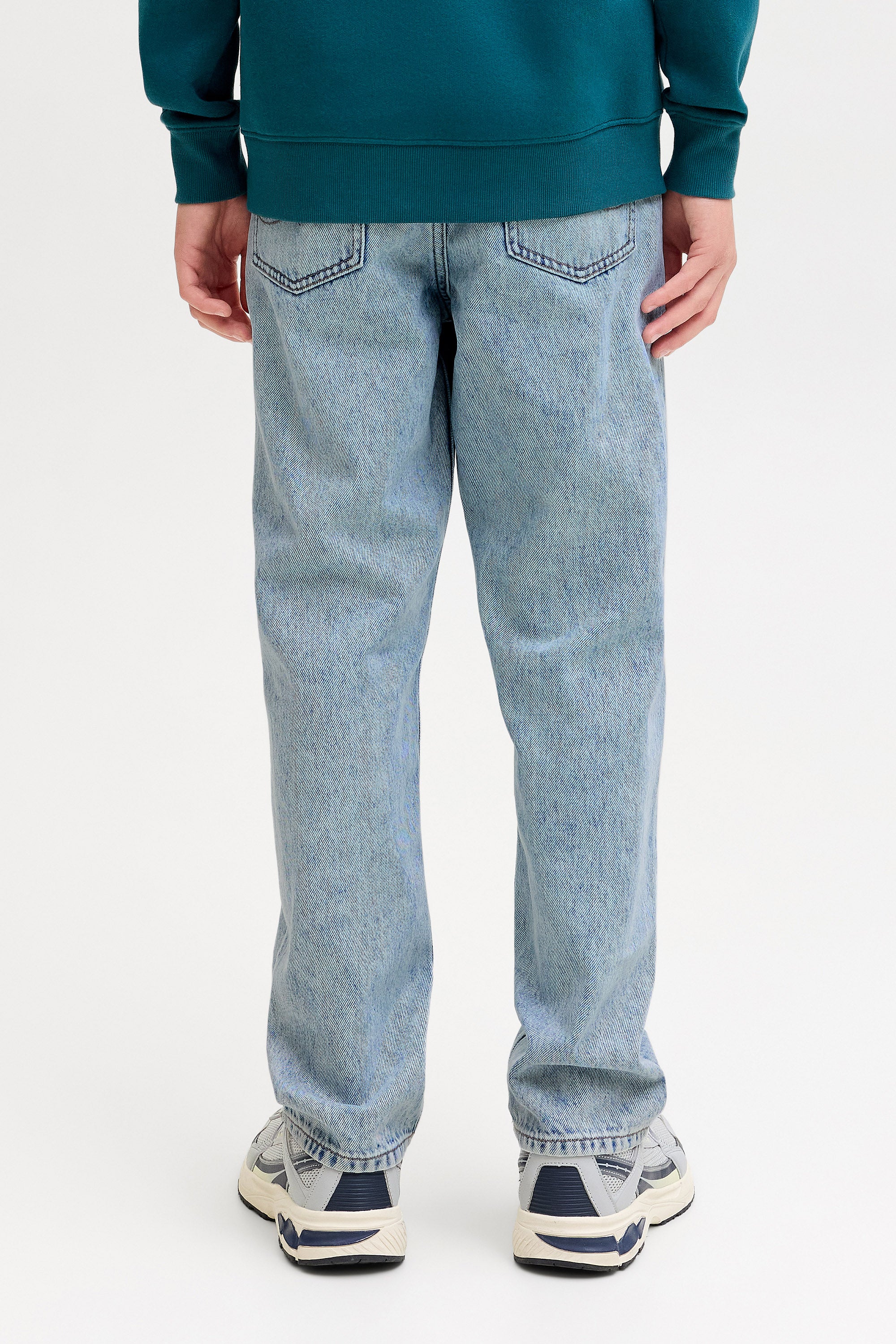Chris Relaxed Fit Jeans - Blue Denim