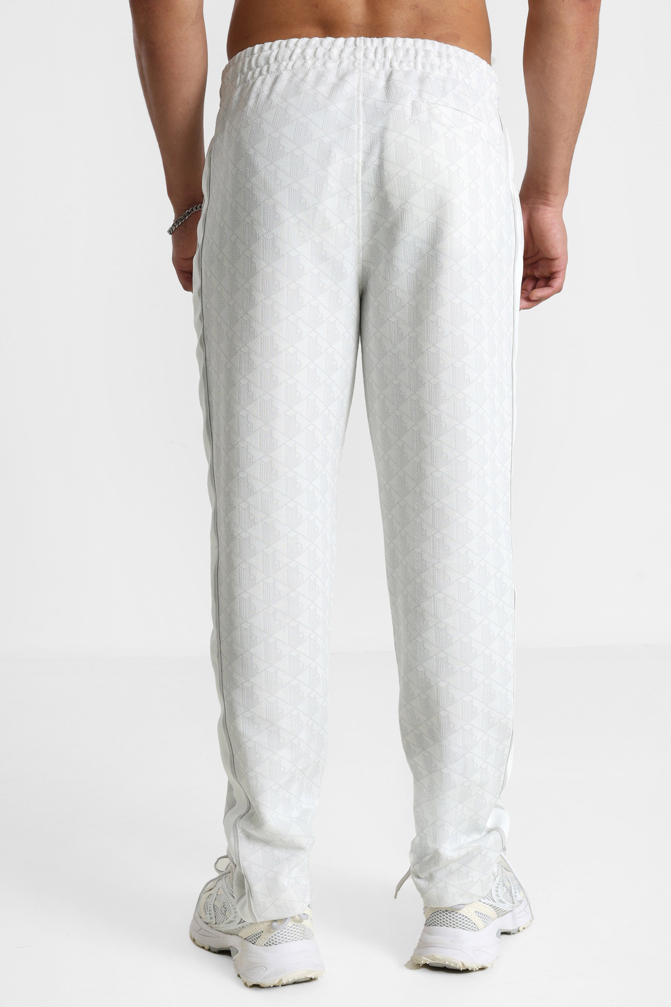 Sweatpants - Grey + White