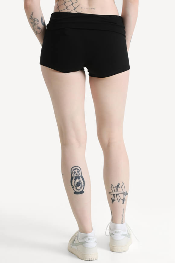 Short en tissu - Noir