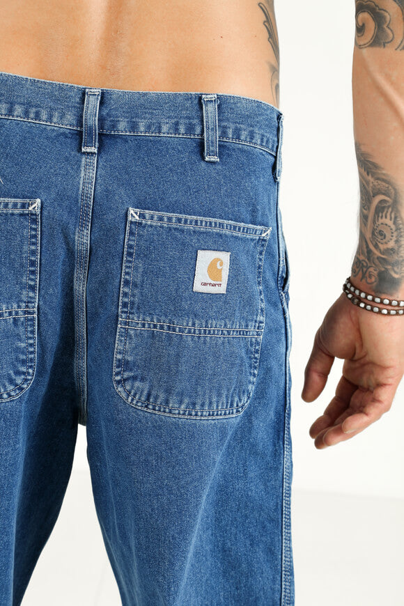 Jeans Relaxed Straight Fit L32 - Bleu Stone Wash