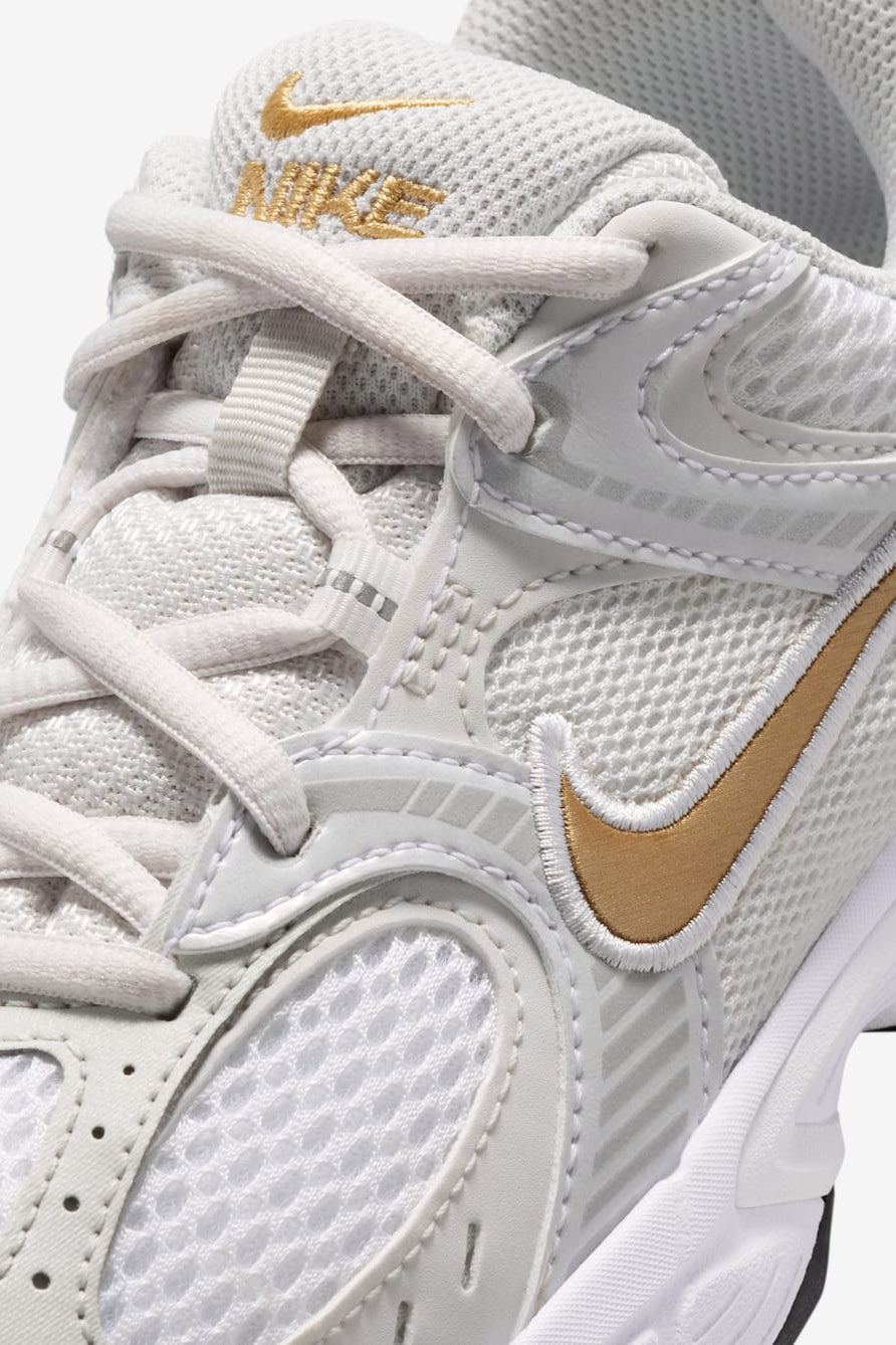 Sneaker V5 RNR - Bianco + Oro metallizzato