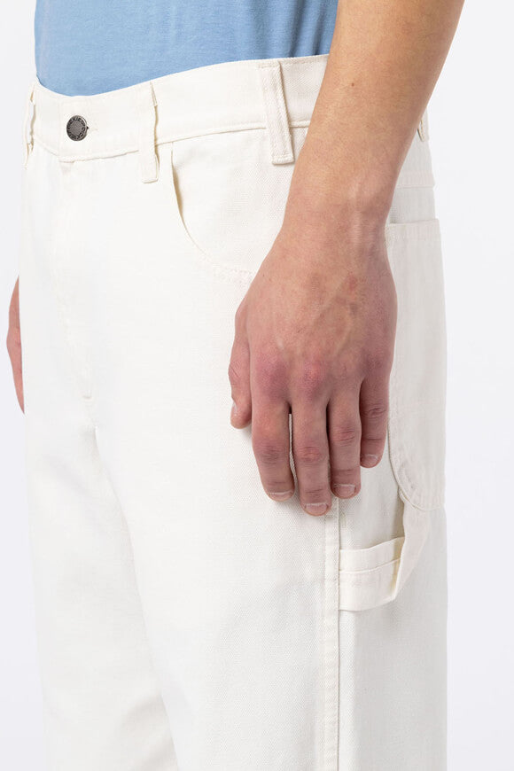 Duck Canvas-Carpenter-Hose - Stone Washed Cloud