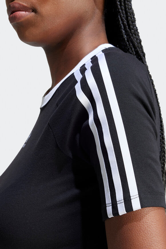 T-shirt à crochets - Noir