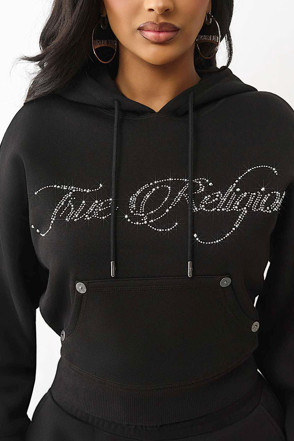 Hooded sweatshirt - Black