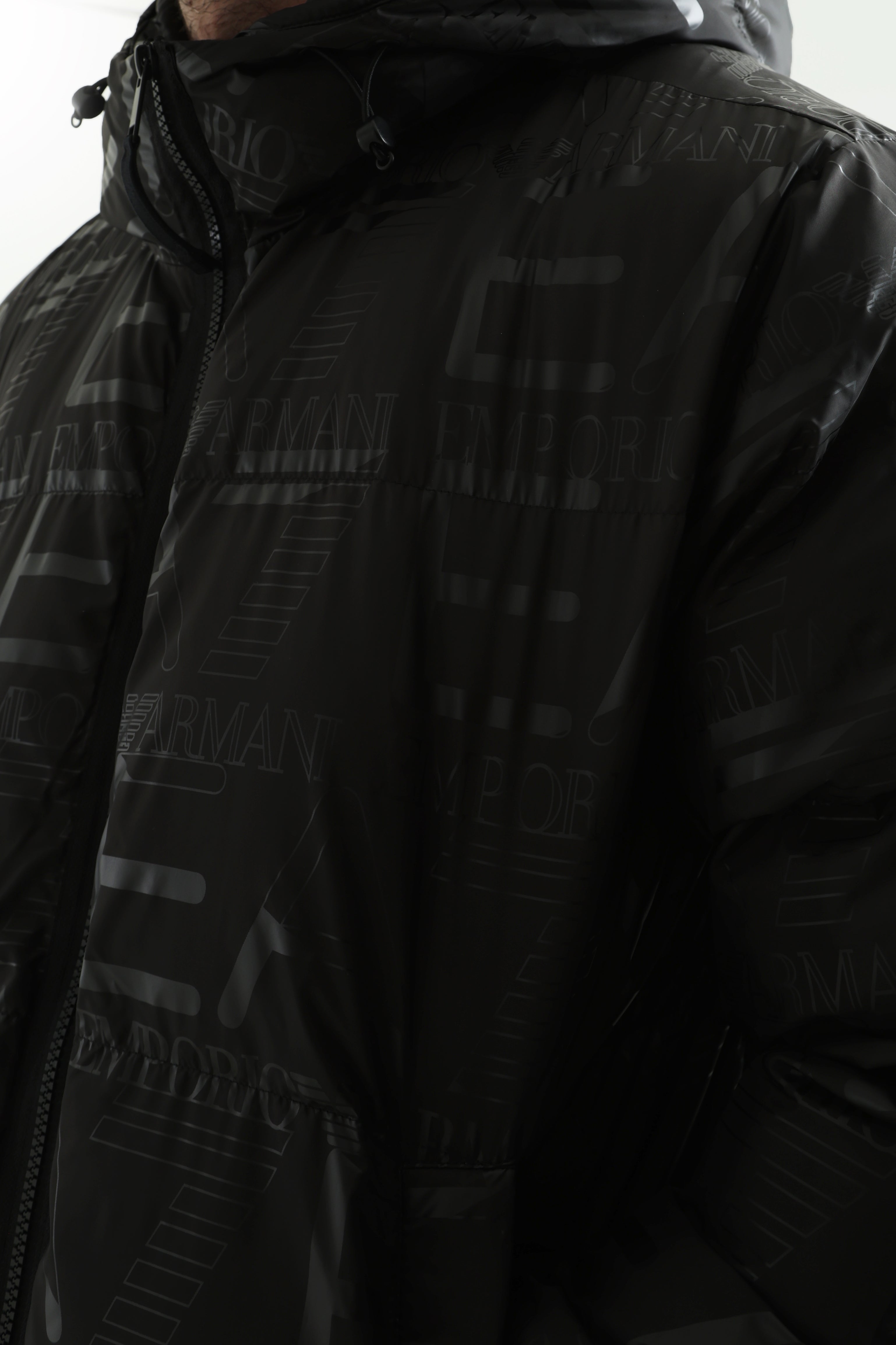 Puffer jacket - Black