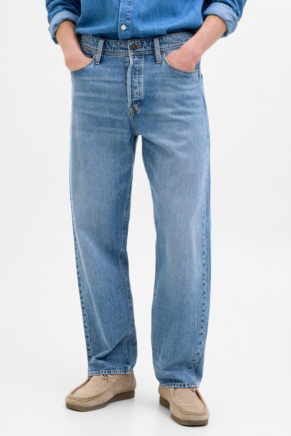 Eddie Jeans Loose Fit L32 - Blue Denim