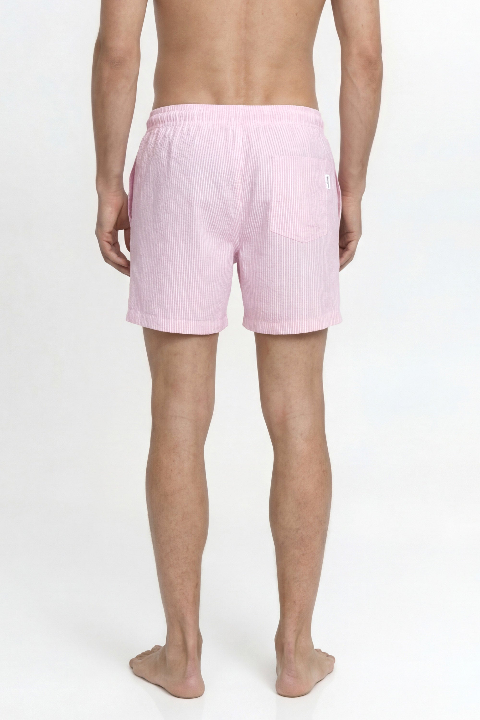 JPSTMAUI seersucker swim shorts - Lilac Sachet