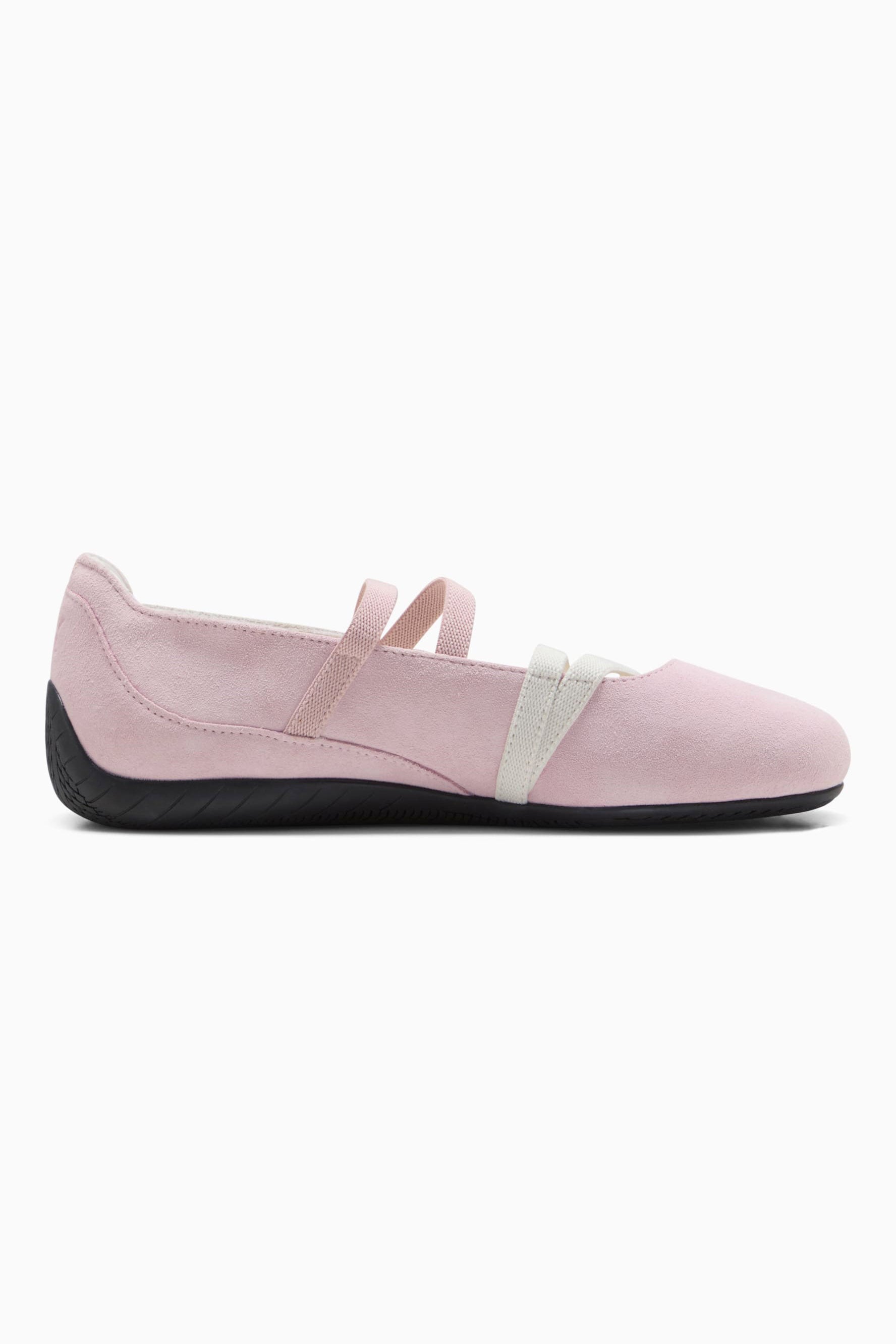 Speedcat Wildleder Ballerina - Whisp Of Pink + White