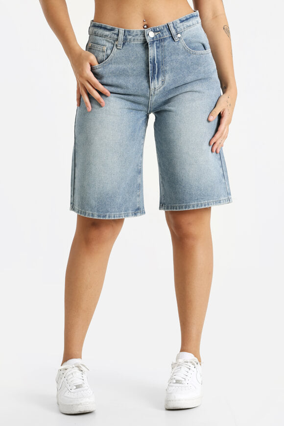Short en jean - bleu moyen Denim