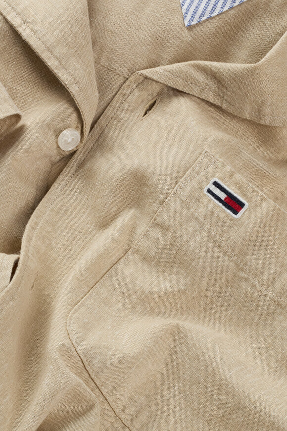 Leinenhemd - Newsprint