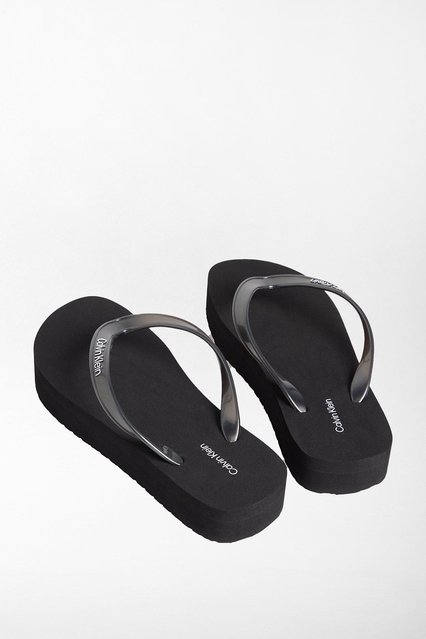 Plateau Flip Flops - Black