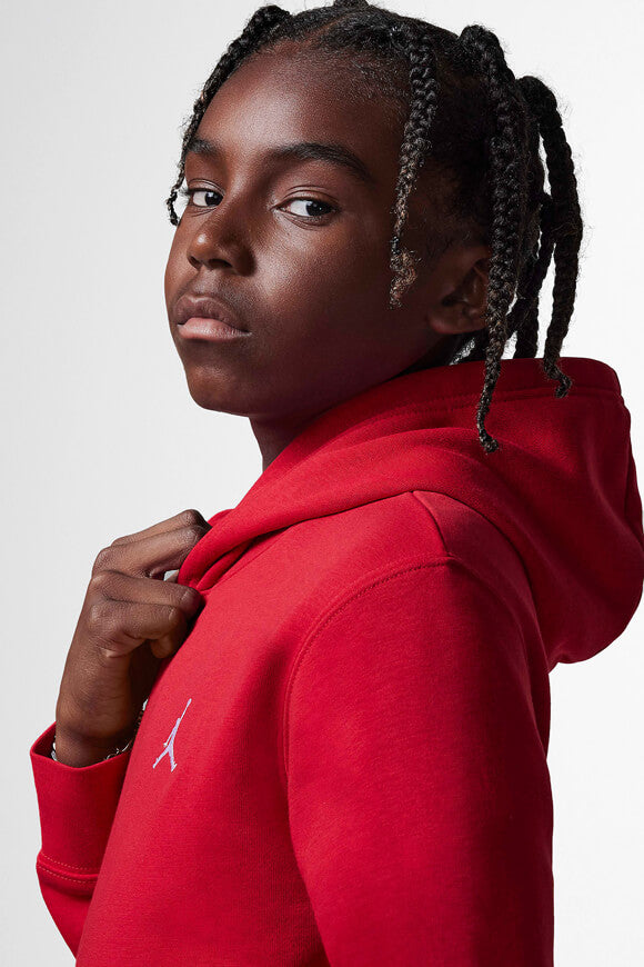 Brooklyn Fleece Kapuzensweatshirt - Gym Red