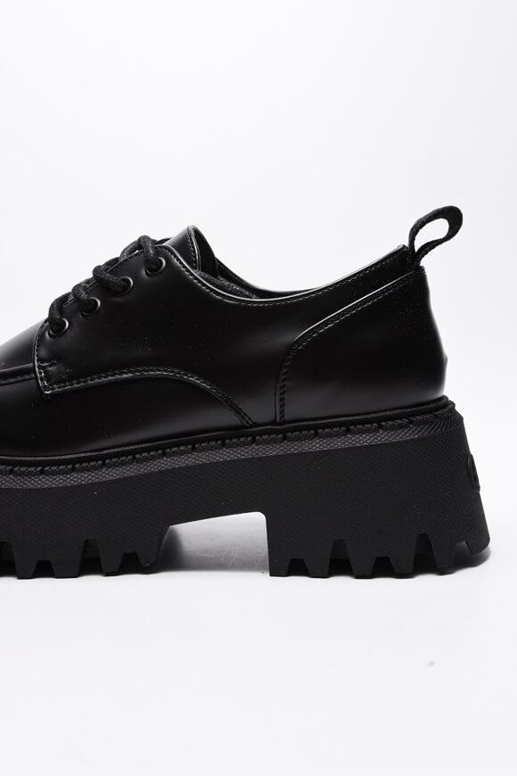 Aspen chaussures plateau à lacets - Black