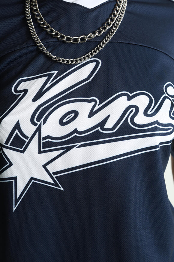 Maglietta a rete - Blu scuro