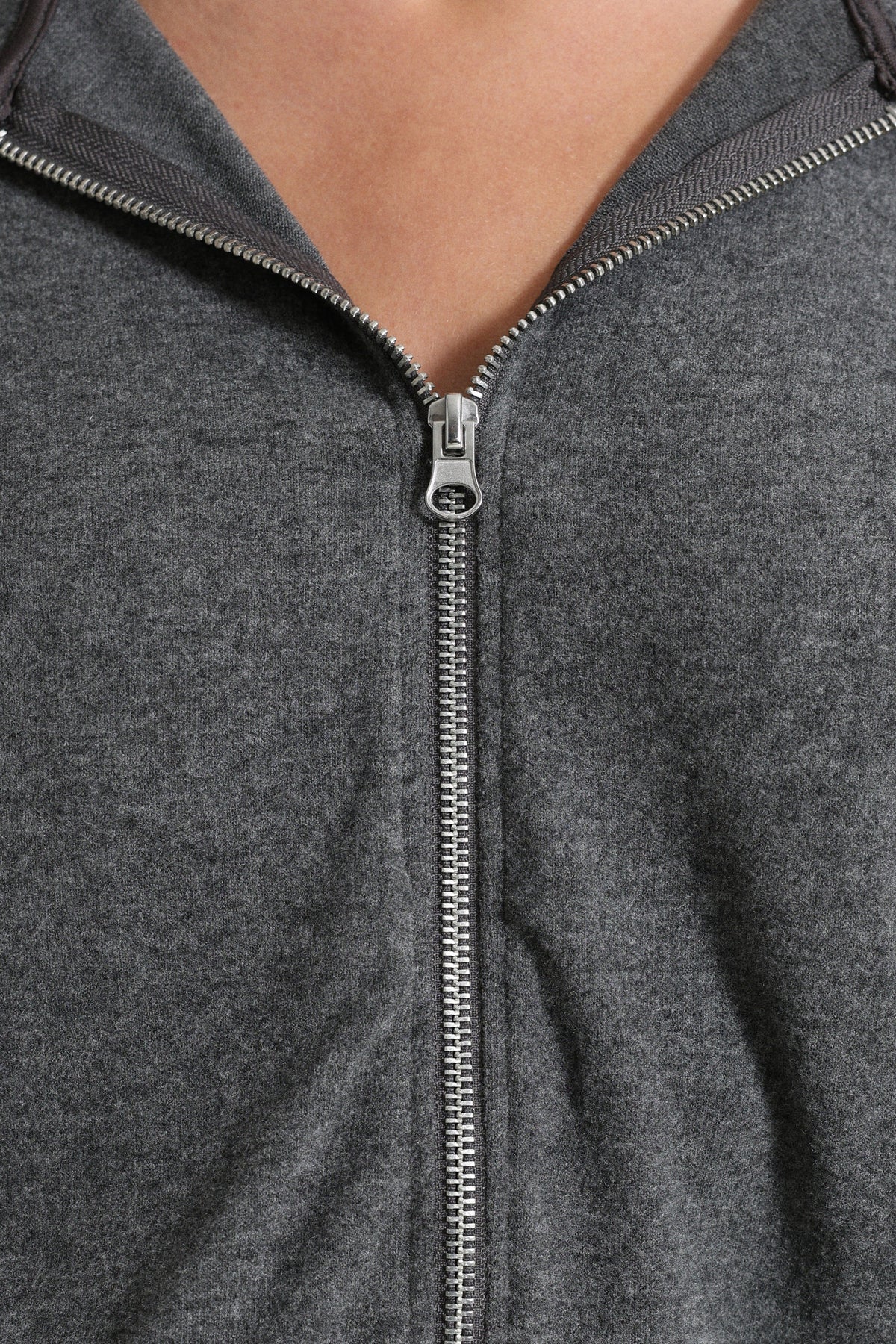 ONLAVELINE short knitted jacket - Dark Grey Melange