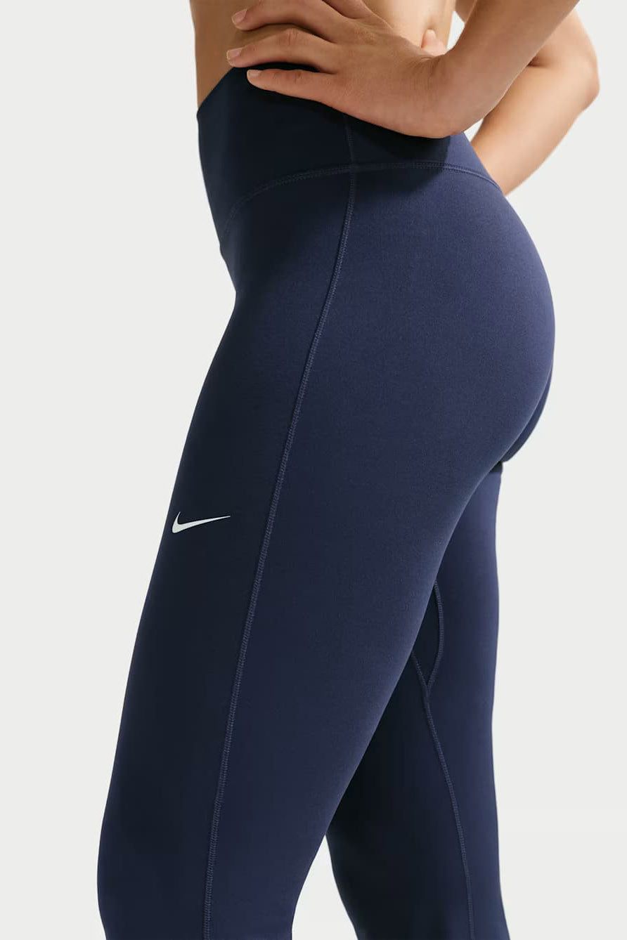 Flare Leggings - Midnight Navy + White