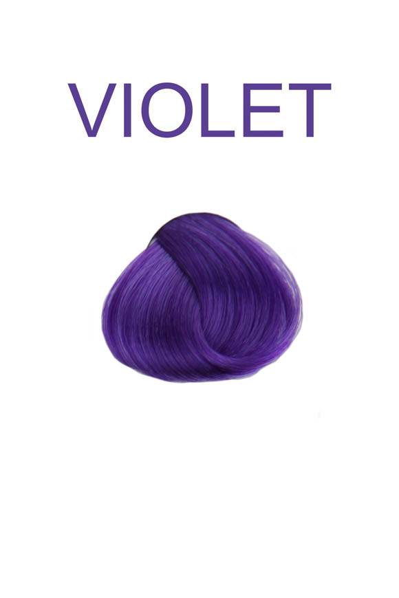 Coloration des cheveux - Violet foncé