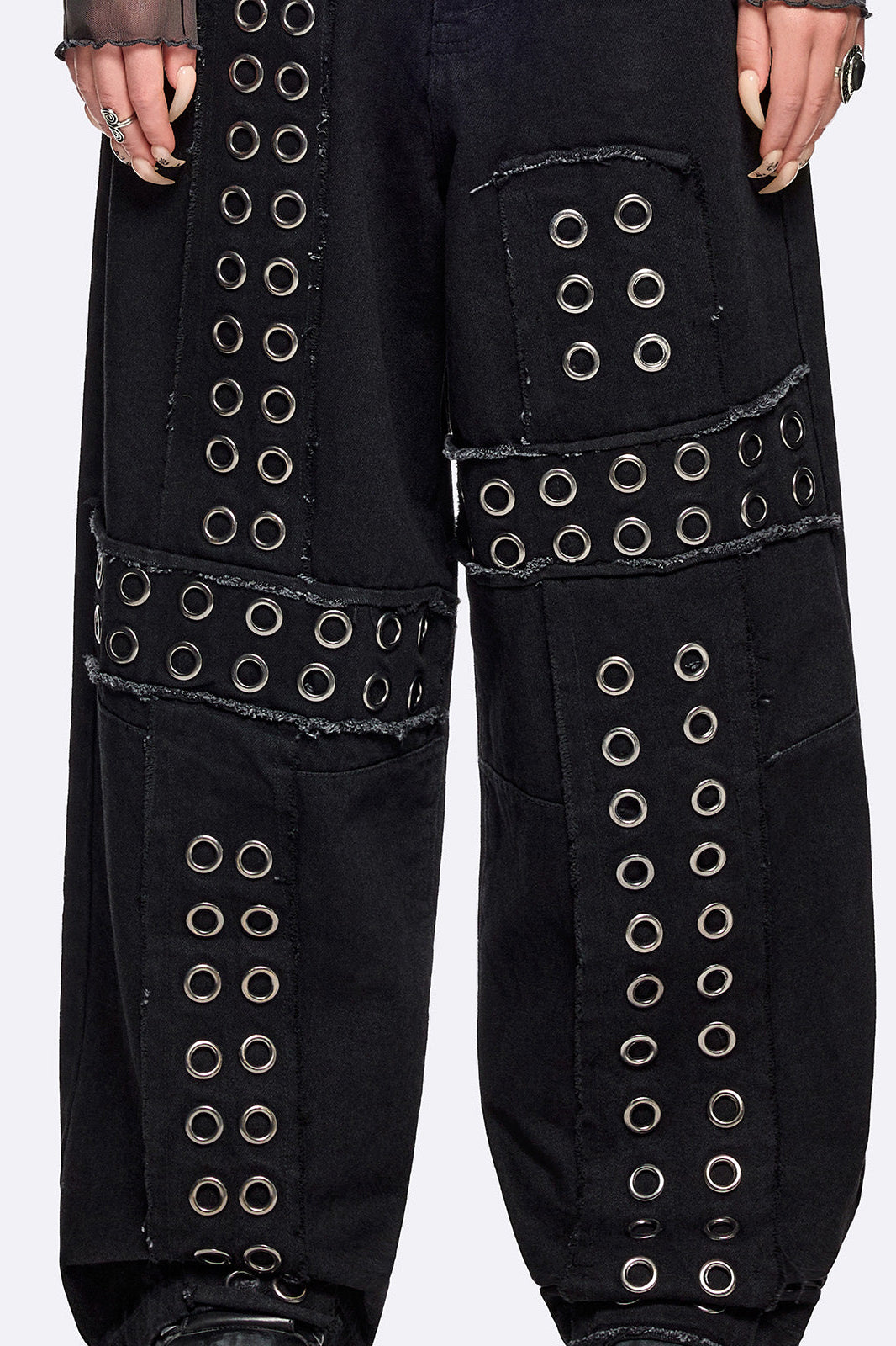 Crux Super Baggy Fit Jeans - Black Denim