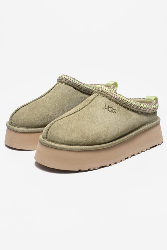 Tazz gefütterte Plateau Slipper - Muted Brass