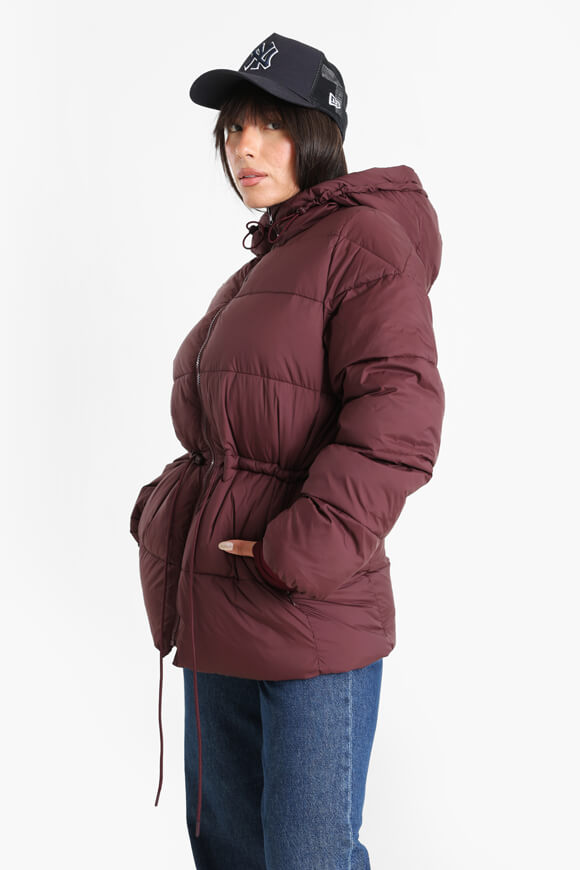 Puffermantel - Bordeaux