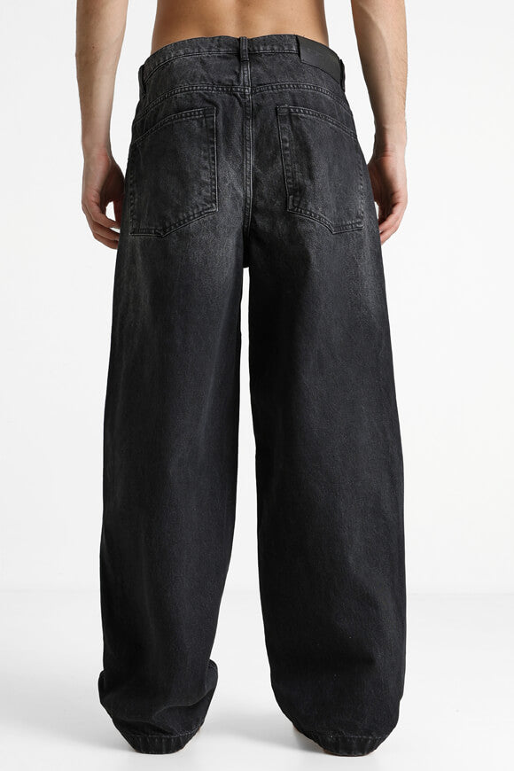 Eren Wide Baggy Jeans L32 - Washed Black