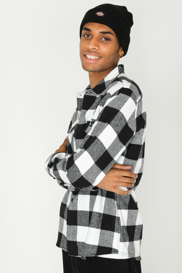 Karohemd - Schwarz + Weiss