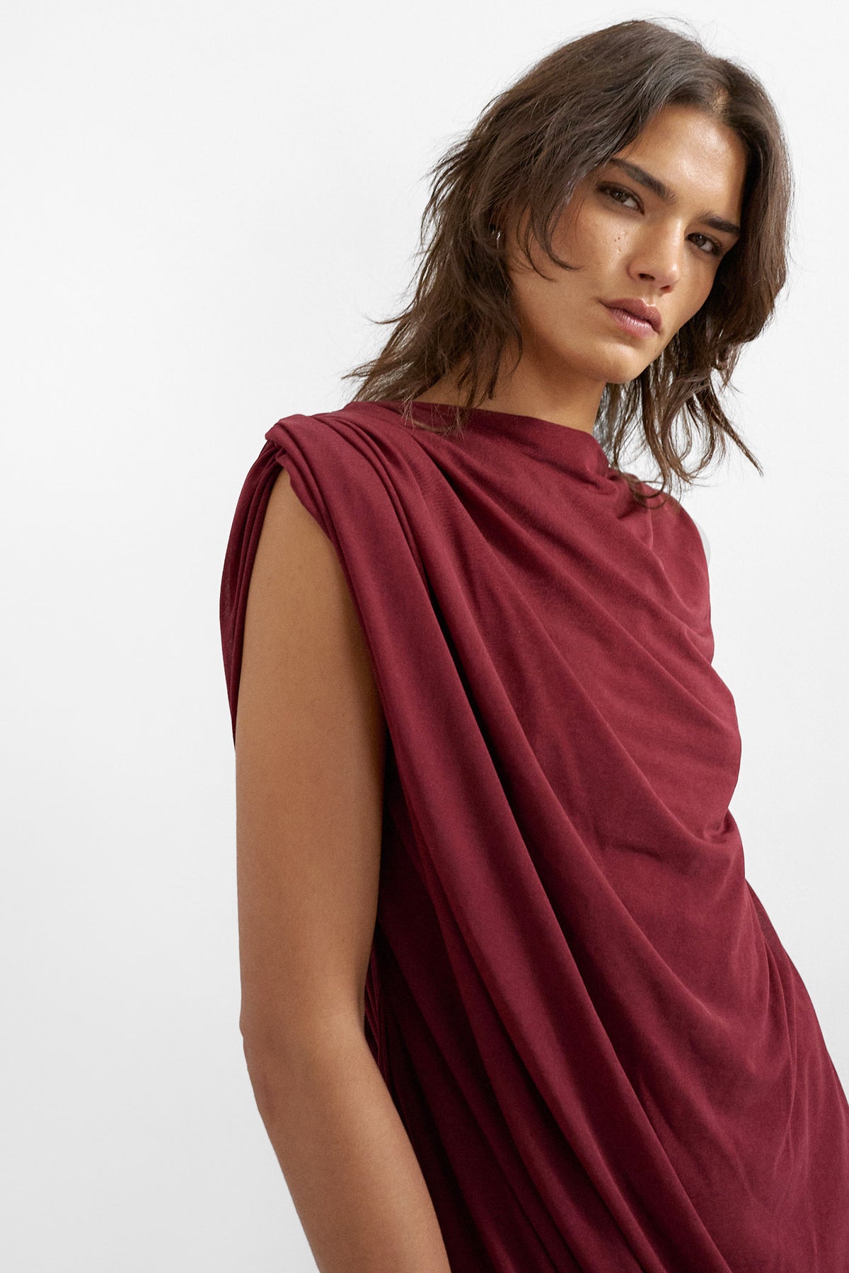 TSOLENA Minikleid - Burgundy