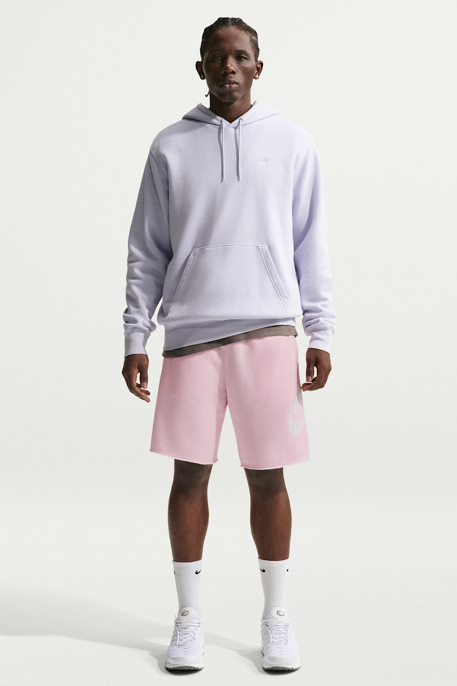 Club Alumni Sweatshorts - Pink Foam + White