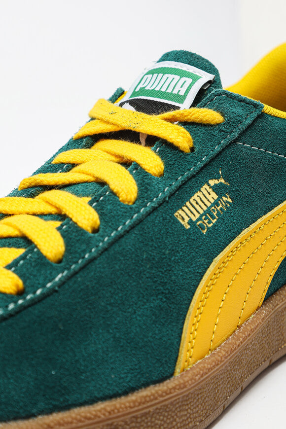 Delphin Sneaker - Malachite + Yellow Sizzle