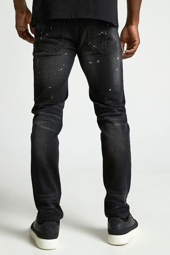 Jeans Pastini Loose Carrot Fit - Nero lavato
