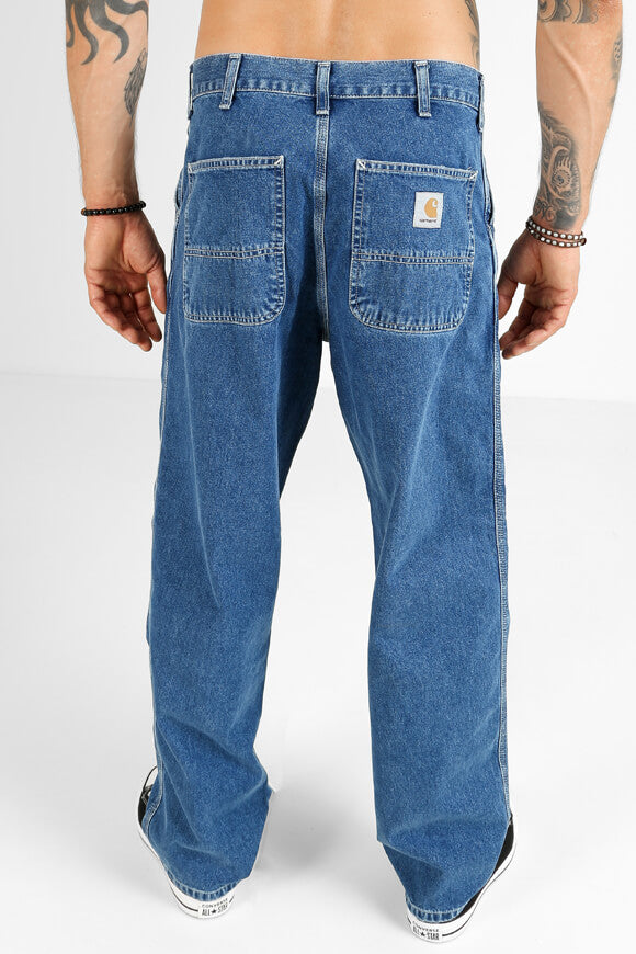 Jeans Relaxed Straight Fit L32 - Bleu Stone Wash