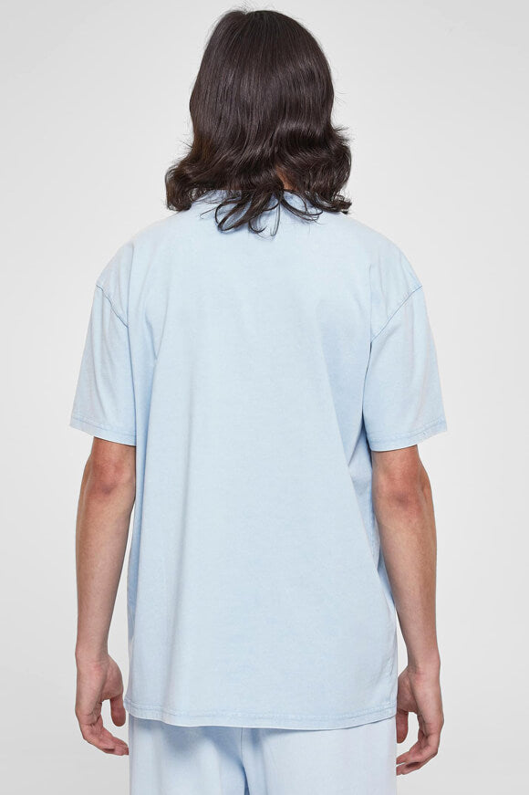 Maglietta oversize - Blu Baltico