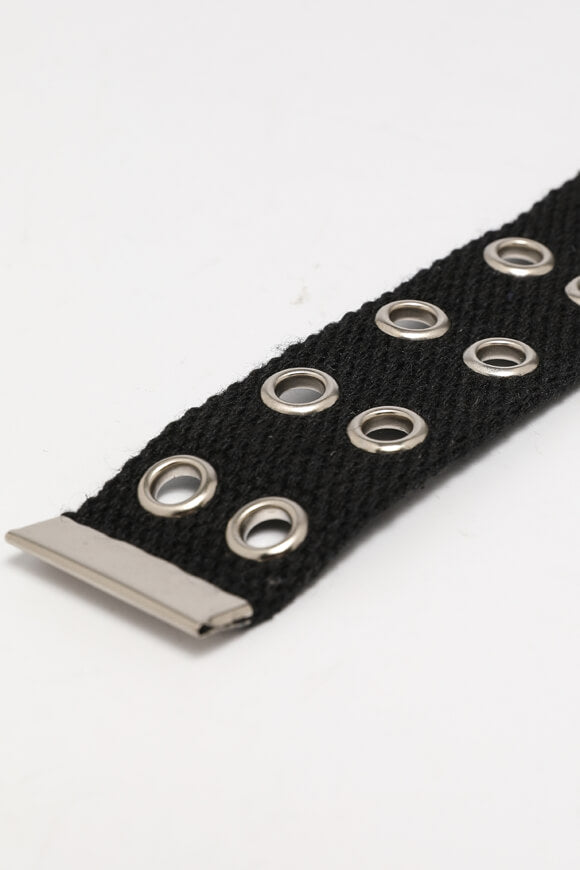 Webband-Gürtel - Schwarz