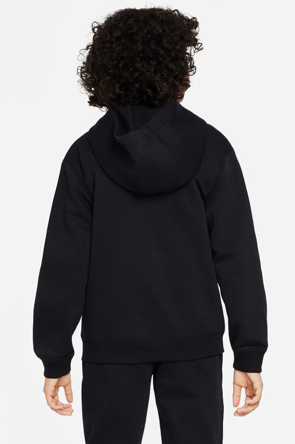 Sportswear Club Fleece Kapuzensweatjacke - Black