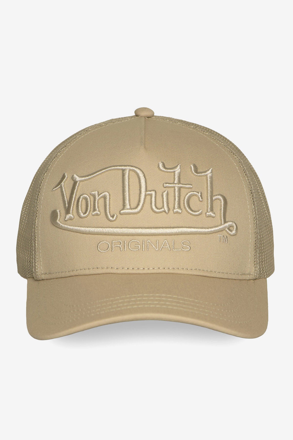 Casquette trucker / snapback - Beige