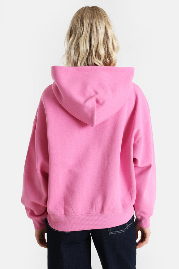 Sweat à capuche oversize - Rose