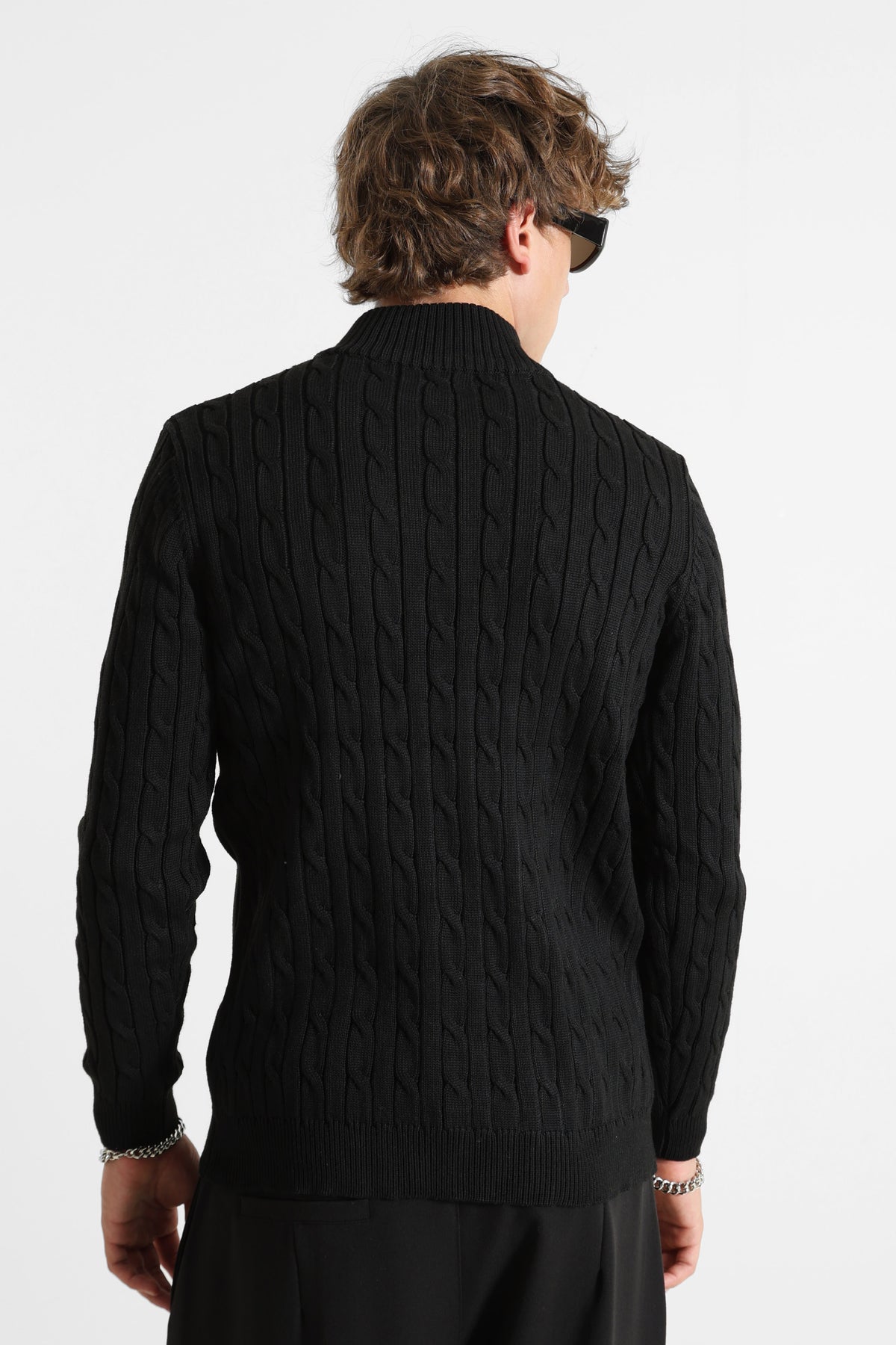 Strickpullover - Black