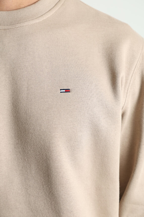 Flag Fleece Sweatshirt - Coastal Taupe