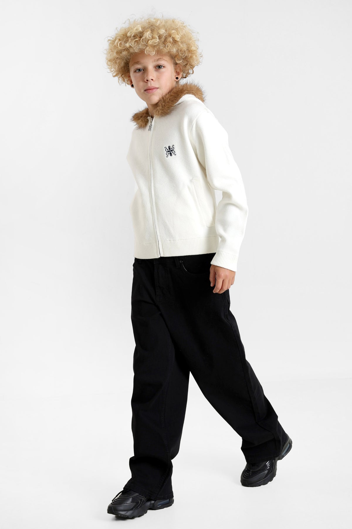 Jaquette en tricot - Ecru