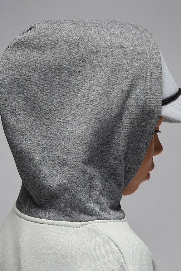 Brooklyn Fleece Kapuzensweatshirt - Light Silver