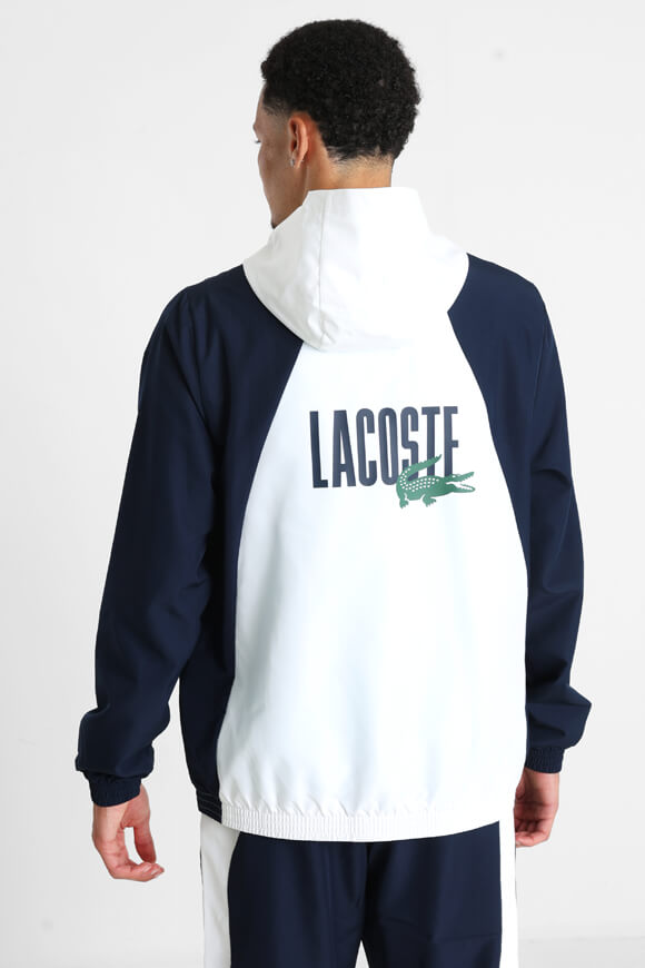 Trainingsjacke - White + Navy + Green