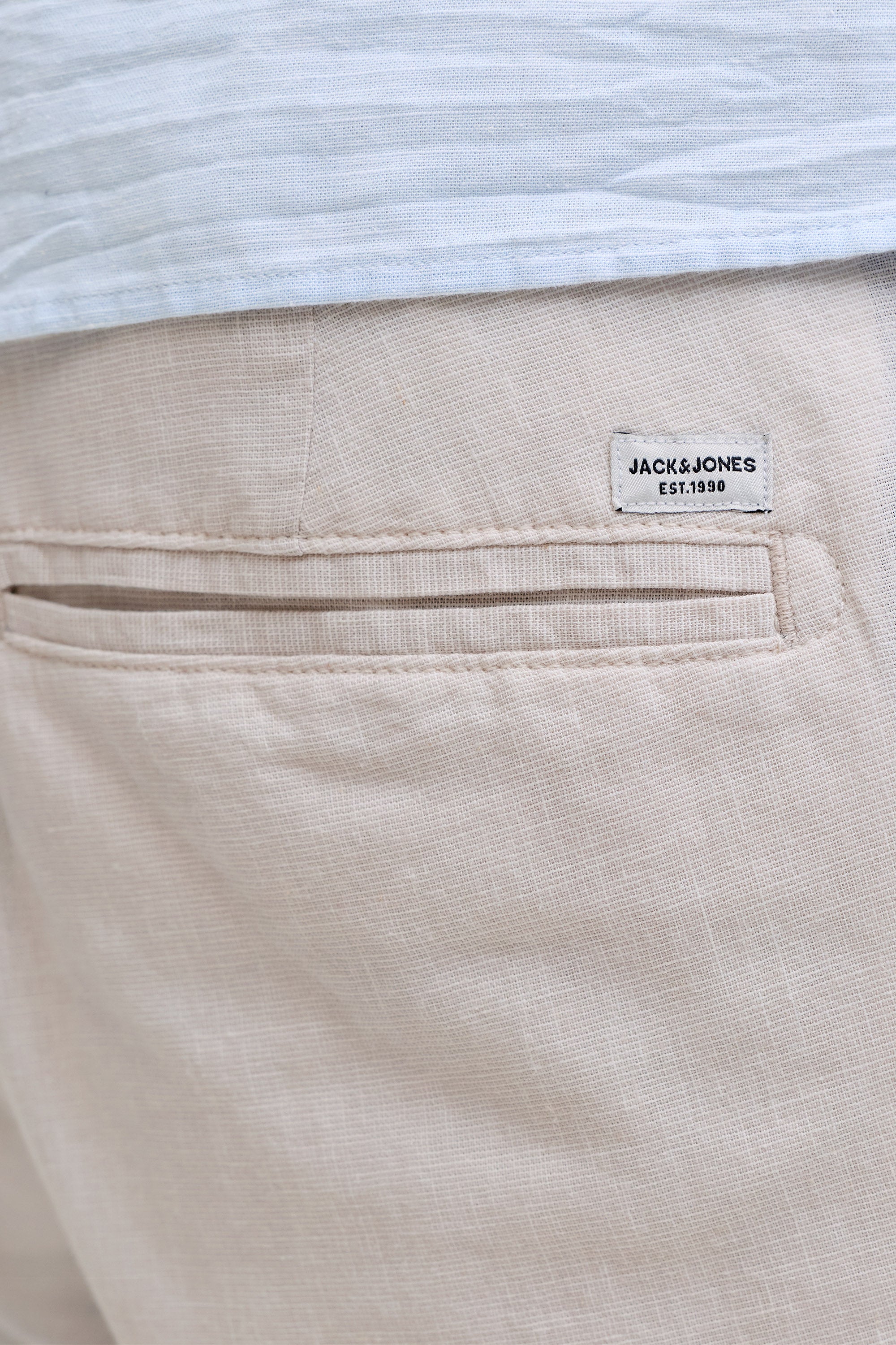 JPSTMARCO short chino en lin - String Melange