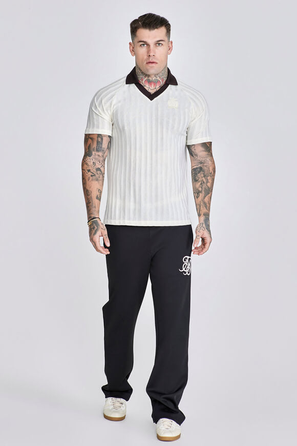 Polo strutturata - Bianco sporco