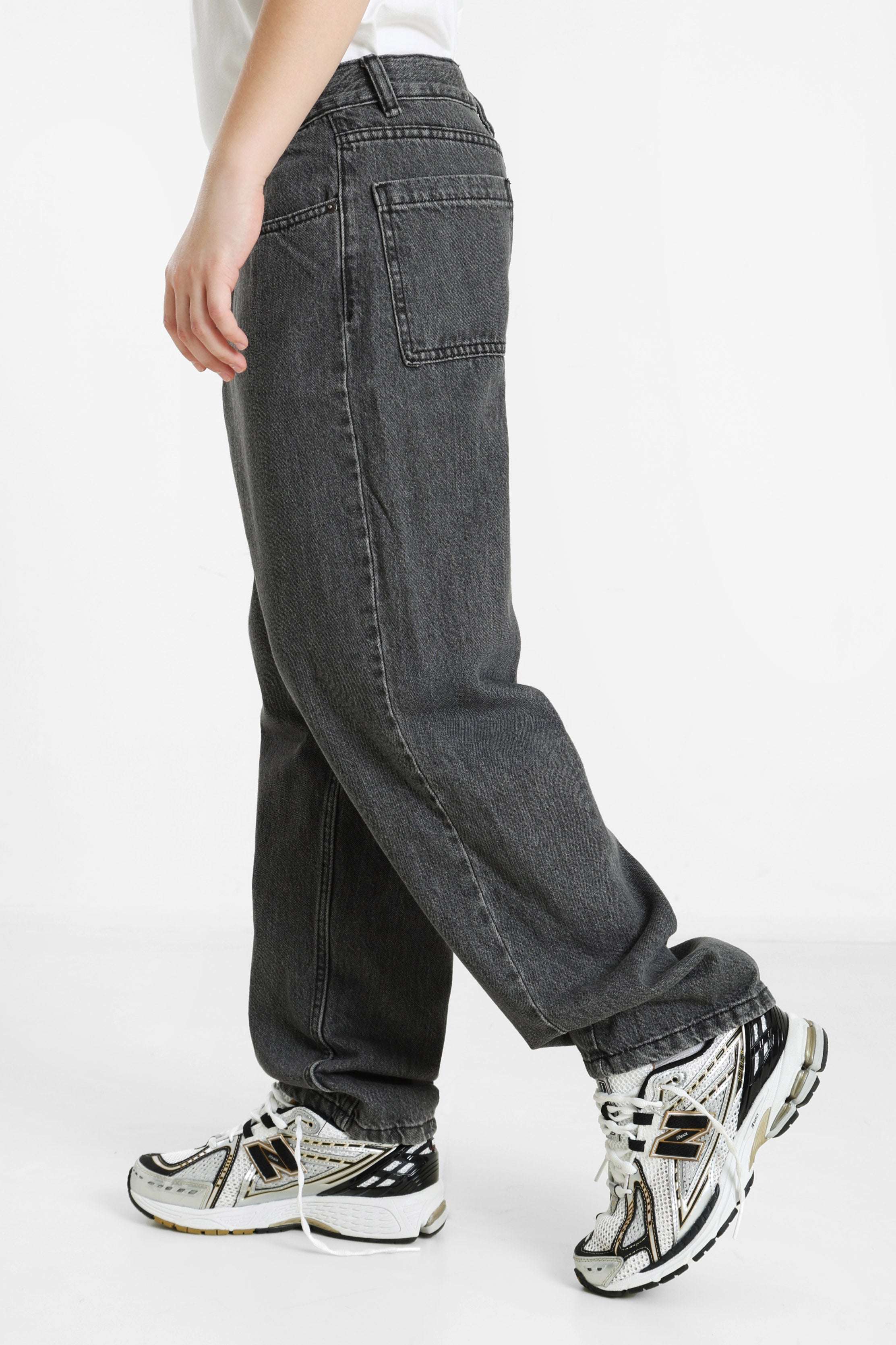 Loose Fit Jeans - Grey