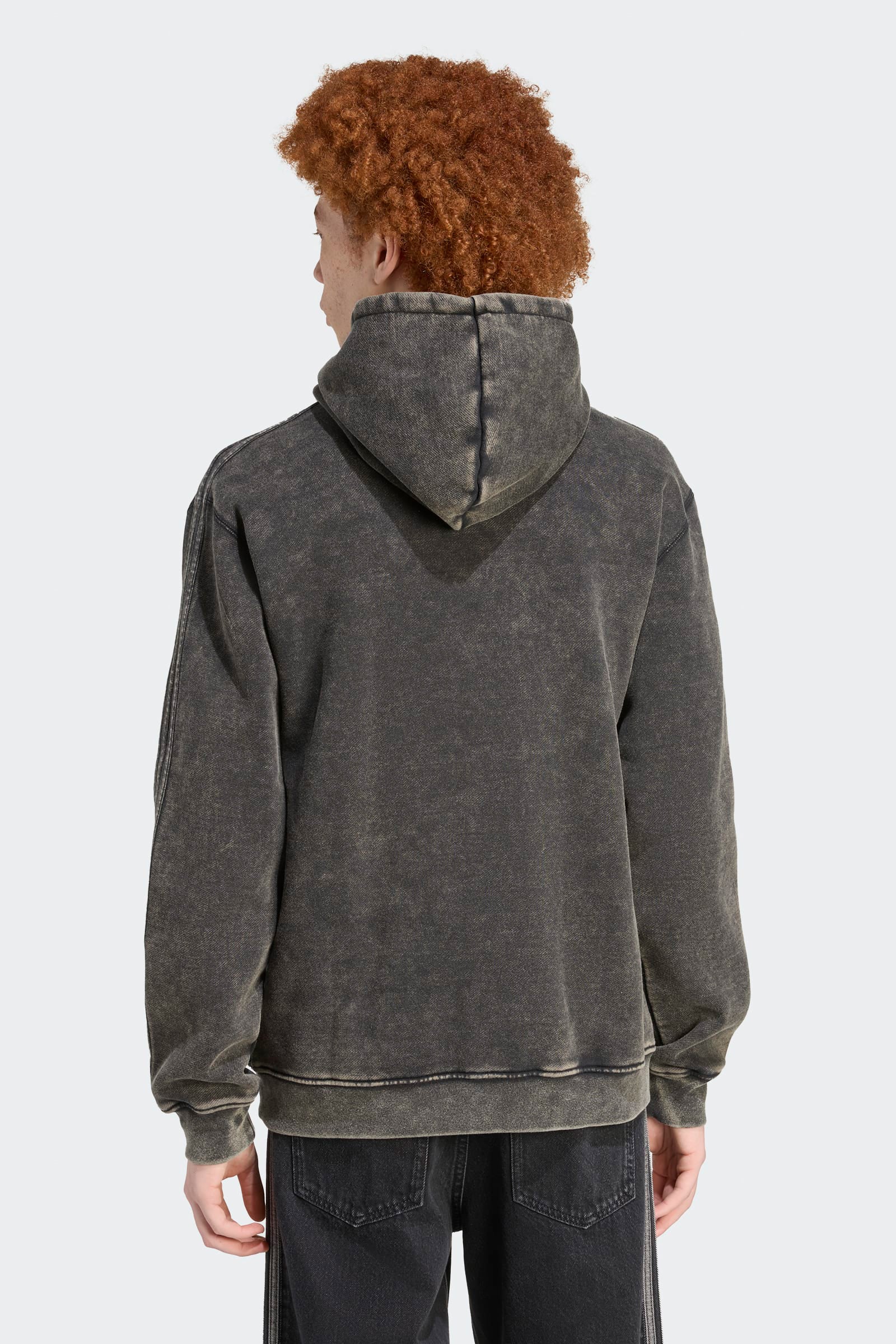 Sweatshirt ample à capuchon - Black