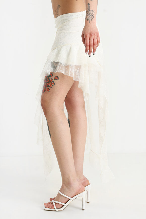 Mesh skirt - Offwhite