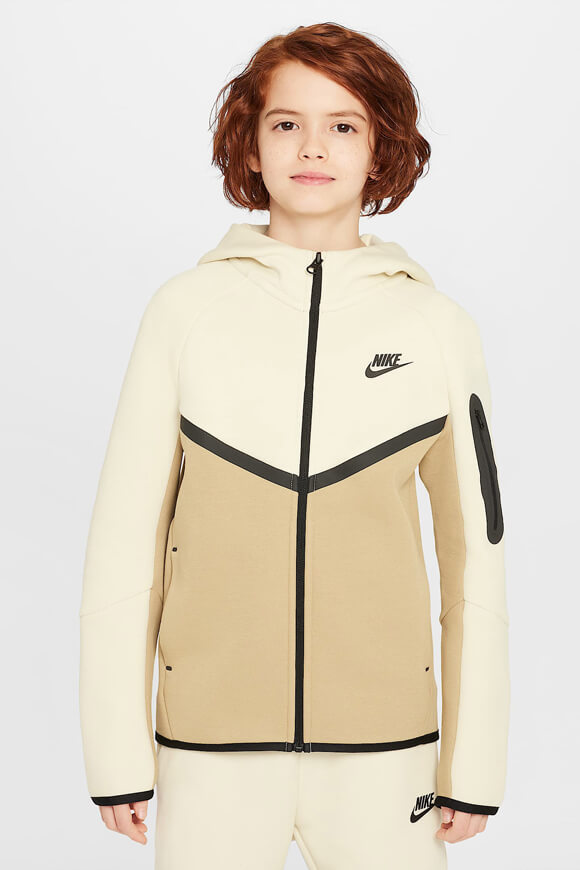 Sportswear Tech Fleece Hooded Sweat Jacket - Parachute Beige + Light Khaki
