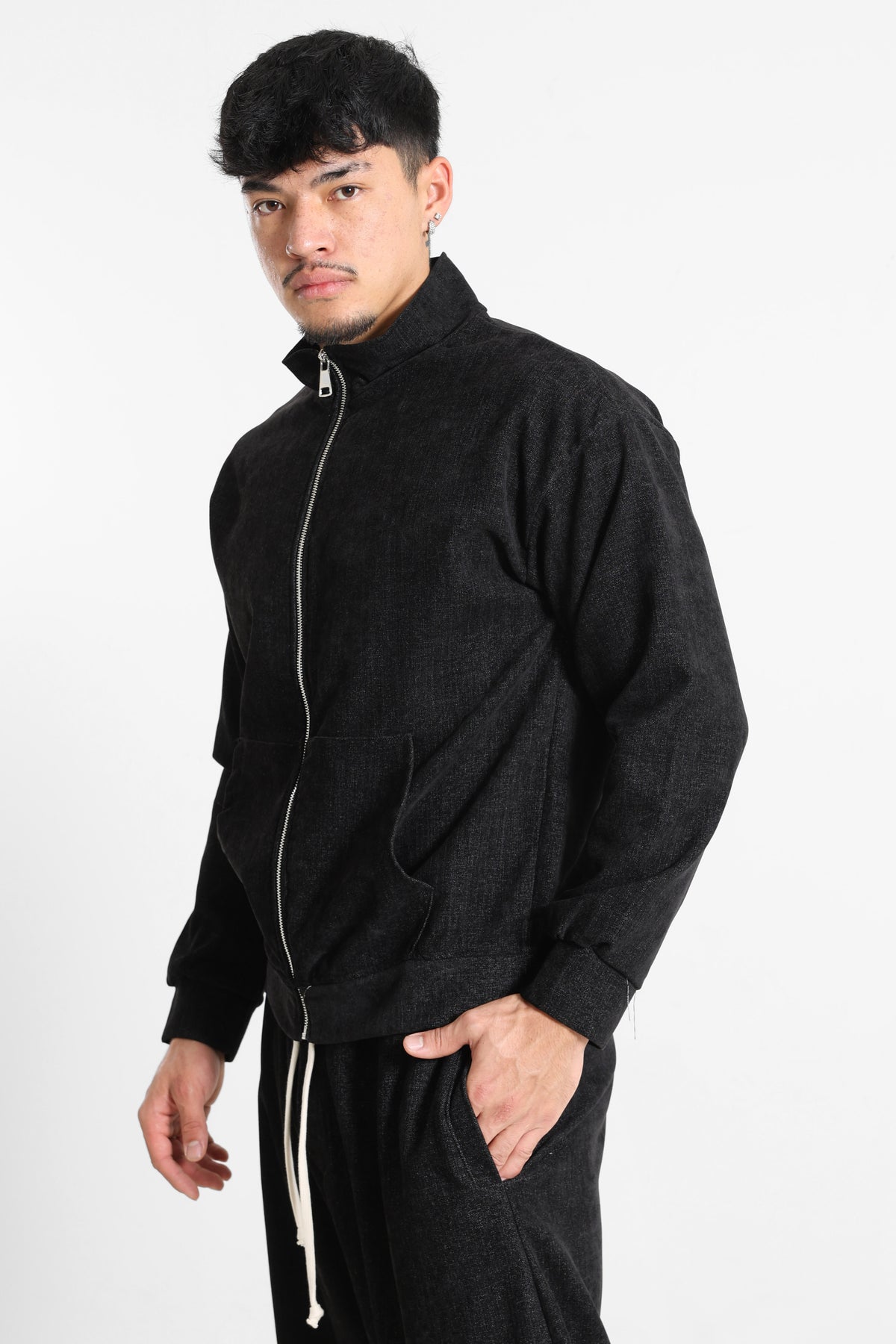 Leichte Jacke - Black