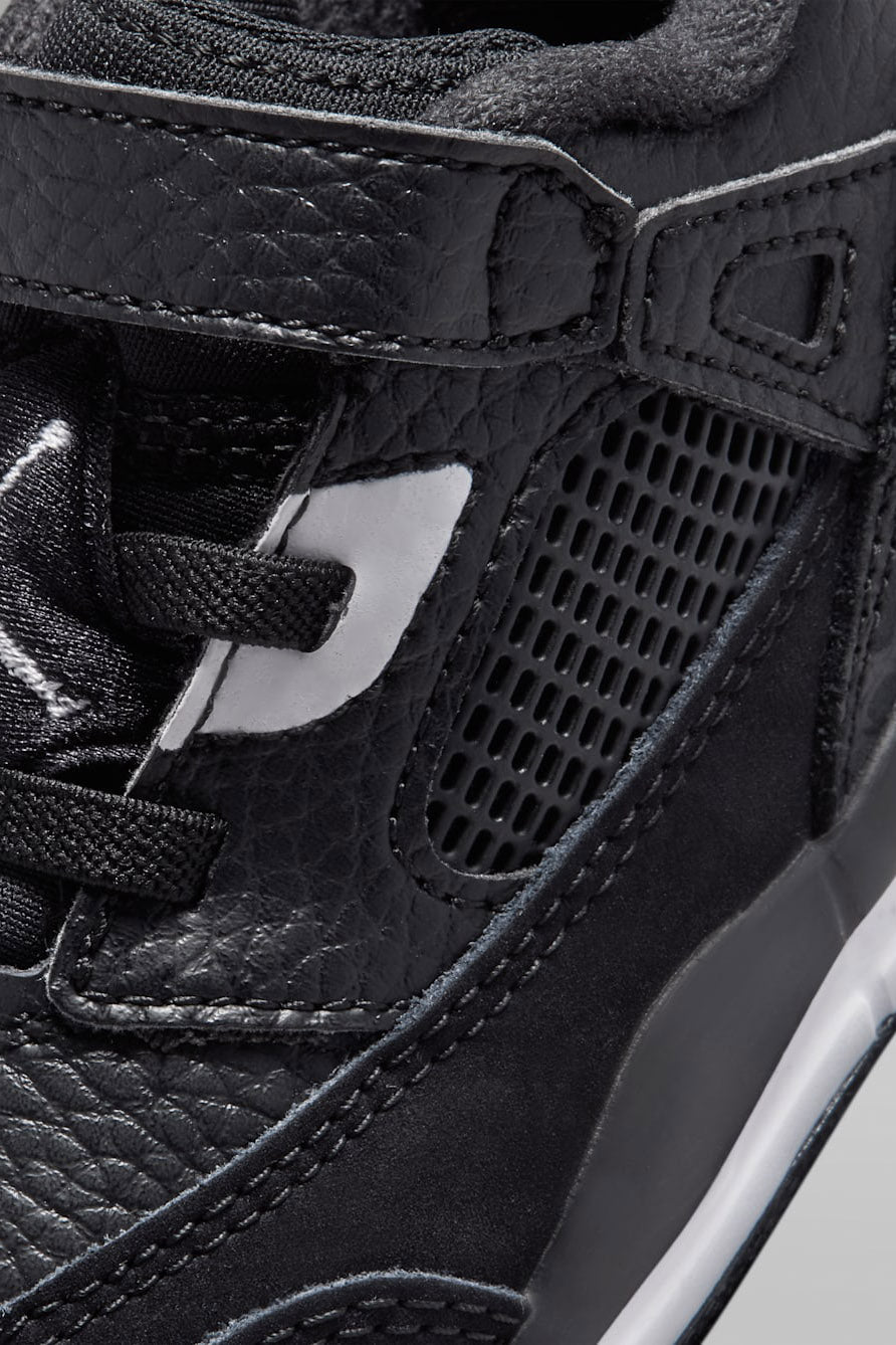 Spizike Baby Sneaker - Black + White + Anthracite